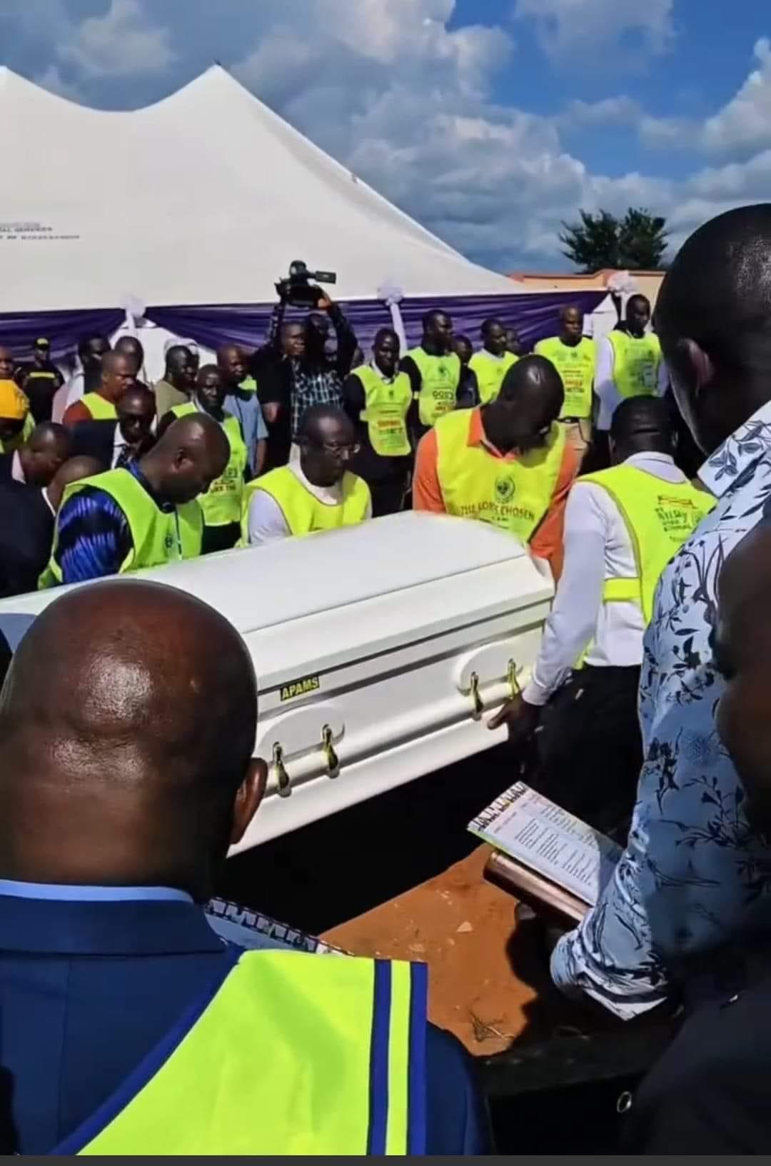 Pastor Lazarus Muoka Buries His Second Wife, Joy Muoka