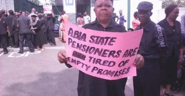 Abia Pensioners Declare Fasting And Prayers Over Unpaid Gratuities